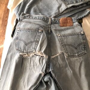 Ass rip Levi’s 1980